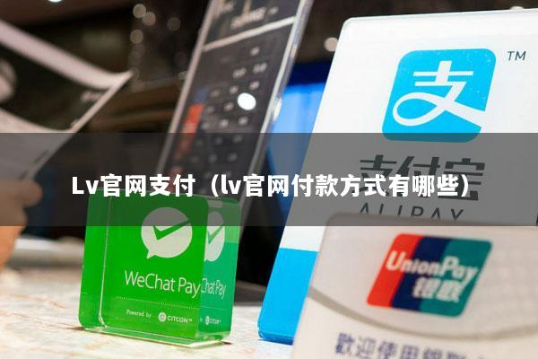 Lv官网支付(lv官网付款方式有哪些)